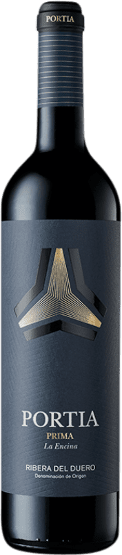 19,95 € 免费送货 | 红酒 Portia Prima D.O. Ribera del Duero 卡斯蒂利亚莱昂 西班牙 Tempranillo 瓶子 75 cl