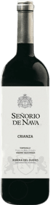 13,95 € Envio grátis | Vinho tinto Señorío de Nava Crianza D.O. Ribera del Duero Castela e Leão Espanha Tempranillo Garrafa 75 cl