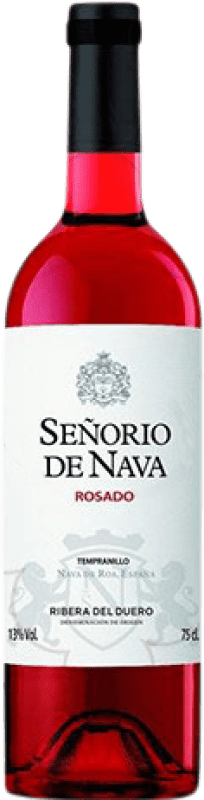 6,95 € Бесплатная доставка | Розовое вино Señorío de Nava Rosat Молодой D.O. Ribera del Duero Кастилия-Леон Испания Tempranillo, Albillo бутылка 75 cl