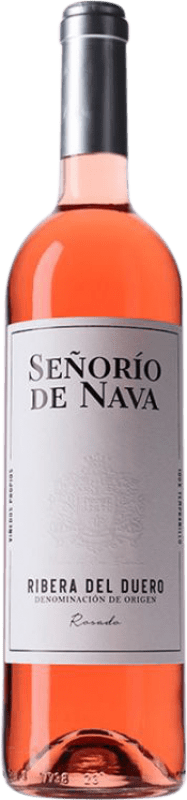 7,95 € Free Shipping | Rosé Wine Señorío de Nava Young D.O. Ribera del Duero Castilla y León Spain Tempranillo, Albillo 75 cl