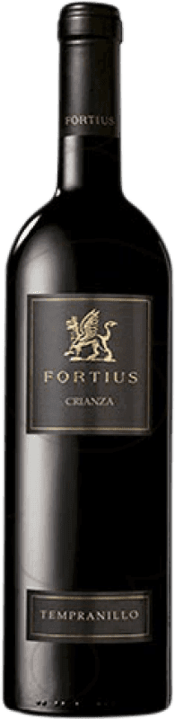 7,95 € Spedizione Gratuita | Vino Rosso Valcarlos Fortius Crianza — Invecchiato in Botte D.O. Navarra Navarra Spagna Tempranillo, Cabernet Sauvignon 75 cl