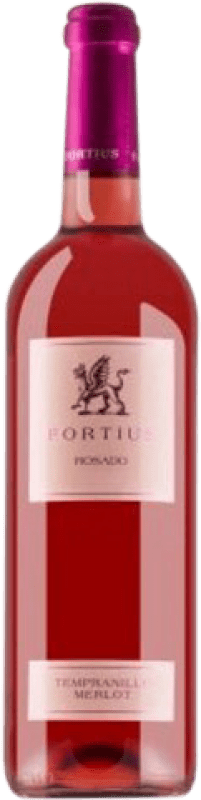 6,95 € Бесплатная доставка | Розовое вино Valcarlos Fortius Молодой D.O. Navarra Наварра Испания Tempranillo, Merlot бутылка 75 cl