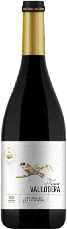 28,95 € Бесплатная доставка | Красное вино Vallobera старения D.O.Ca. Rioja Ла-Риоха Испания Tempranillo бутылка Магнум 1,5 L