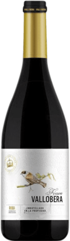 22,95 € 送料無料 | 赤ワイン Vallobera Crianza — クリアンサ D.O.Ca. Rioja ラ・リオハ スペイン Tempranillo — テンプラニーリョ マグナムボトル 1,5 L