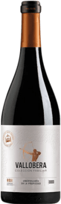 49,95 € Envío gratis | Vino Tinto Vallobera Colección Reserva Familiar D.O.Ca. Rioja La Rioja España Tempranillo, Garnacha Botella 75 cl