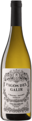 17,95 € Envío gratis | Vino blanco Virxe de Galir Pagos del Galir Joven D.O. Valdeorras Galicia España Godello Botella 75 cl