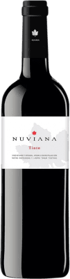 6,95 € Free Shipping | Red wine Belver de Cinca Nuviana Young I.G.P. Vino de la Tierra del Valle del Cinca Aragon Spain Tempranillo, Cabernet Sauvignon Bottle 75 cl