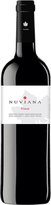 6,95 € Envío gratis | Vino tinto Belver de Cinca Nuviana Joven I.G.P. Vino de la Tierra del Valle del Cinca Aragón España Tempranillo, Cabernet Sauvignon Botella 75 cl