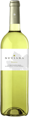 6,95 € 免费送货 | 白酒 Belver de Cinca Nuviana 年轻的 I.G.P. Vino de la Tierra del Valle del Cinca 阿拉贡 西班牙 Chardonnay, Sauvignon White 瓶子 75 cl