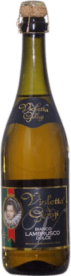 4,95 € 送料無料 | 白スパークリングワイン Dei Giorgi Violetta 甘い D.O.C. Lambrusco di Sorbara イタリア Lambrusco ボトル 75 cl