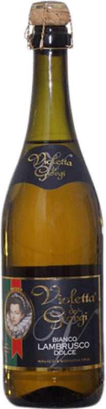 4,95 € Envio grátis | Espumante Branco Dei Giorgi Violetta Dulce — Doce D.O.C. Lambrusco di Sorbara Itália Lambrusco 75 cl