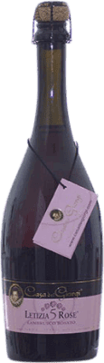 Dei Giorgi Letizia 5 Lambrusco Dulce — Lieblich Rosé 75 cl