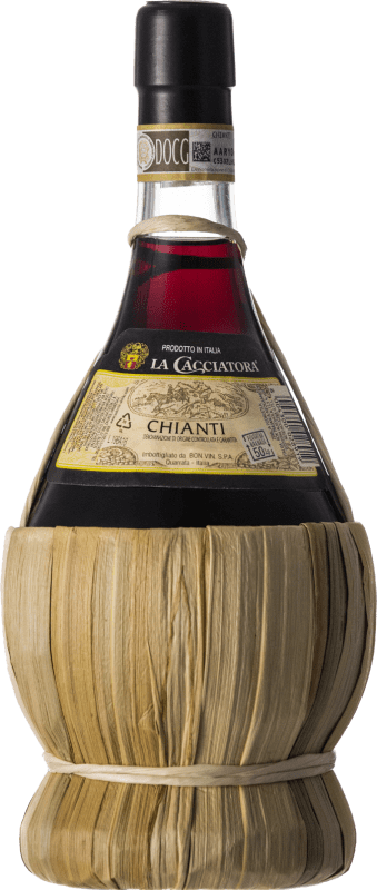 13,95 € Бесплатная доставка | Красное вино Caldirola La Cacciatora Crianza — Крианса D.O.C.G. Chianti Италия Sangiovese — Санджовезе Бутылка 75 cl