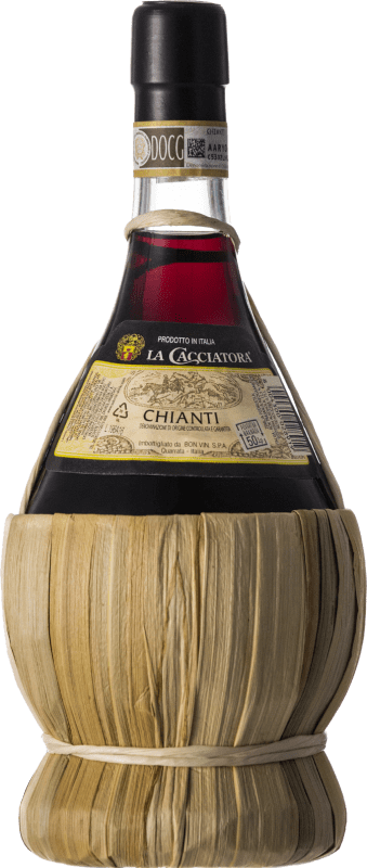 12,95 € Бесплатная доставка | Красное вино Caldirola La Cacciatora старения D.O.C.G. Chianti Италия Sangiovese бутылка 75 cl