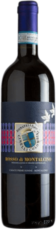 27,95 € Spedizione Gratuita | Vino rosso Fattoria del Colle Donatella Crianza D.O.C. Rosso di Montalcino Italia Bottiglia 75 cl