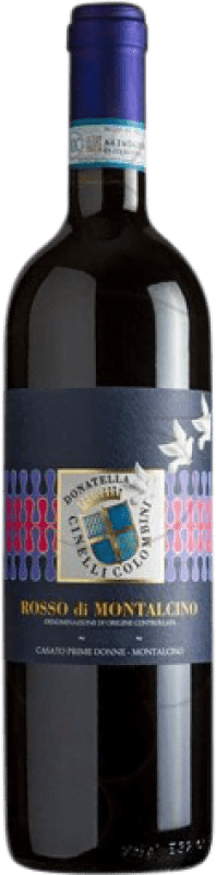 27,95 € Spedizione Gratuita | Vino Rosso Fattoria del Colle Donatella Crianza — Invecchiato in Botte D.O.C. Rosso di Montalcino Italia Bottiglia 75 cl