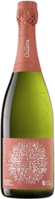 45,95 € Envio grátis | Espumante Branco Guilera Agosarat Brut Nature — Bruto Natural Grande Reserva D.O. Cava Catalunha Espanha Macabeo, Xarel·lo, Parellada 75 cl