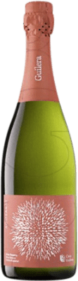 56,95 € 送料無料 | 白スパークリングワイン Guilera Agosarat ブルットの自然 グランド・リザーブ D.O. Cava カタロニア スペイン Macabeo, Xarel·lo, Parellada ボトル 75 cl