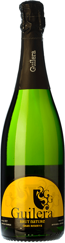 19,95 € Free Shipping | White sparkling Guilera Brut Nature Grand Reserve D.O. Cava Catalonia Spain Macabeo, Xarel·lo, Parellada Bottle 75 cl