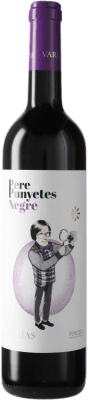 8,95 € Envío gratis | Vino tinto Cava Varias Pere Punyetes D.O. Penedès Cataluña España Tempranillo, Merlot, Cabernet Sauvignon Botella 75 cl