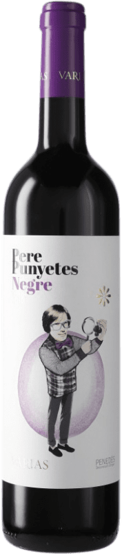 8,95 € Envío gratis | Vino tinto Cava Varias Pere Punyetes D.O. Penedès Cataluña España Tempranillo, Merlot, Cabernet Sauvignon Botella 75 cl
