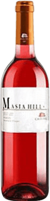 5,95 € 免费送货 | 玫瑰酒 Hill Masía 年轻的 D.O. Penedès 加泰罗尼亚 西班牙 Tempranillo, Monastrell 瓶子 75 cl