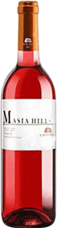 6,95 € Spedizione Gratuita | Vino rosato Hill Masía Giovane D.O. Penedès Catalogna Spagna Tempranillo, Monastrell Bottiglia 75 cl