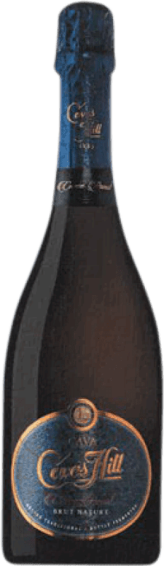 10,95 € 送料無料 | 白スパークリングワイン Hill ブルットの自然 若い D.O. Cava カタロニア スペイン Macabeo, Xarel·lo, Parellada ボトル 75 cl