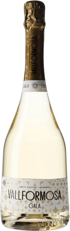 16,95 € Spedizione Gratuita | Spumante bianco Vallformosa Gala Brut Nature Riserva D.O. Cava Catalogna Spagna Macabeo, Xarel·lo, Chardonnay, Parellada Bottiglia 75 cl