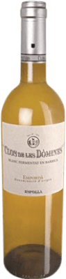 16,95 € Free Shipping | White wine Celler d'Espollá Clos de les Domines Fermentado Barrica Aged D.O. Empordà Catalonia Spain Muscat, Carignan White Bottle 75 cl