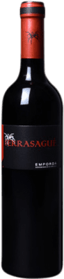 7,95 € Free Shipping | Red wine Marià Pagès Taca Negra Serrasagué Aged D.O. Empordà Catalonia Spain Tempranillo, Merlot, Grenache, Cabernet Sauvignon Bottle 75 cl