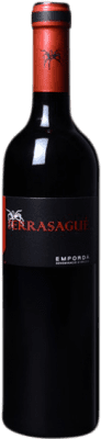 8,95 € Free Shipping | Red wine Marià Pagès Taca Negra Serrasagué Aged D.O. Empordà Catalonia Spain Tempranillo, Merlot, Grenache, Cabernet Sauvignon Bottle 75 cl