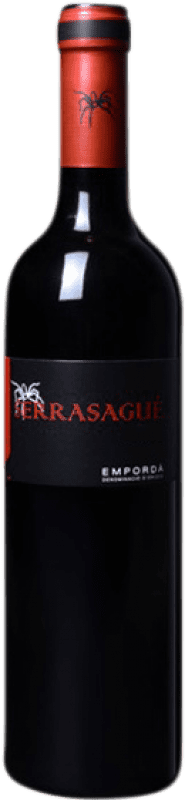 8,95 € Бесплатная доставка | Красное вино Marià Pagès Taca Negra Serrasagué Crianza — Крианса D.O. Empordà Каталония Испания Tempranillo — Темпранильо, Merlot — Мерло, Garnacha — Гренаш, Cabernet Sauvignon — Каберне Совиньон 75 cl