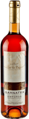 10,95 € Spedizione Gratuita | Vino fortificato Marià Pagès María Pages Giovane D.O. Empordà Catalogna Spagna Grenache Bottiglia 75 cl