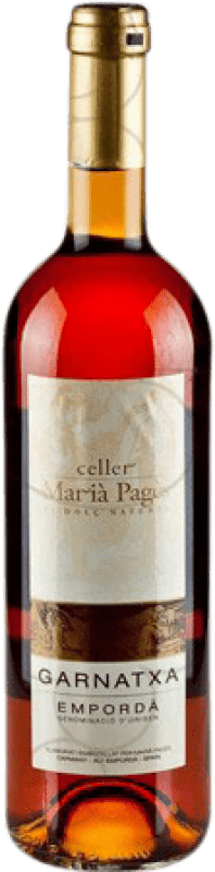 12,95 € Free Shipping | Fortified Wine Marià Pagès María Pages Young D.O. Empordà Catalonia Spain Garnacha — Grenache Bottle 75 cl