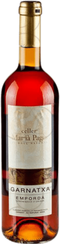 10,95 € Free Shipping | Fortified wine Marià Pagès María Pages Young D.O. Empordà Catalonia Spain Grenache Bottle 75 cl