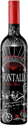 9,95 € Envio grátis | Vermute Bellmunt del Priorat Fontalia Dry — Seco Tinto Espanha 75 cl