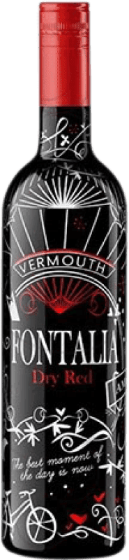 9,95 € Spedizione Gratuita | Vermouth Bellmunt del Priorat Fontalia Dry — Secco Tinto — Rosso Spagna 75 cl