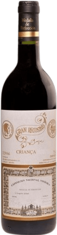8,95 € Free Shipping | Red wine Cellers Santamaría Gran Recosind Aged D.O. Empordà Catalonia Spain Tempranillo, Merlot, Grenache, Cabernet Sauvignon Bottle 75 cl