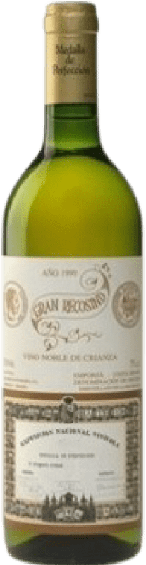 5,95 € Envío gratis | Vino blanco Cellers Santamaría Gran Recosind Joven D.O. Empordà Cataluña España Macabeo, Chardonnay Botella 75 cl