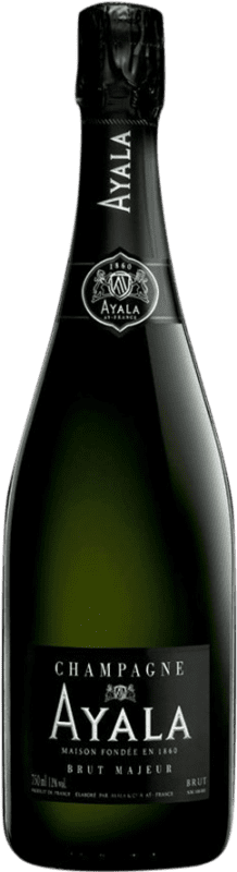 53,95 € Envoi gratuit | Blanc mousseux Maison Ayala Majeur Brut Grande Réserve A.O.C. Champagne Champagne France Pinot Noir, Chardonnay, Pinot Meunier Bouteille 75 cl