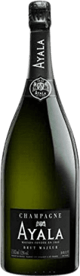 194,95 € 免费送货 | 白起泡酒 Maison Ayala Majeur 香槟 大储备 A.O.C. Champagne 法国 Pinot Black, Chardonnay, Pinot Meunier 瓶子 Jéroboam-双Magnum 3 L