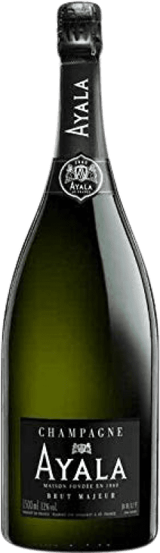 194,95 € 送料無料 | 白スパークリングワイン Maison Ayala Majeur Brut グランド・リザーブ A.O.C. Champagne フランス Pinot Black, Chardonnay, Pinot Meunier ボトル Jéroboam-ダブルマグナム 3 L