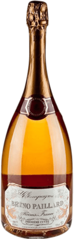 112,95 € 免费送货 | 玫瑰气泡酒 Bruno Paillard Rosé 香槟 大储备 A.O.C. Champagne 法国 Pinot Black, Chardonnay 瓶子 Magnum 1,5 L
