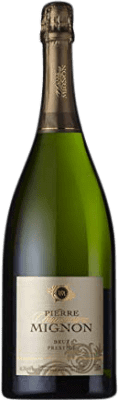 47,95 € Spedizione Gratuita | Spumante bianco Pierre Mignon Prestige Brut Gran Riserva A.O.C. Champagne Francia Pinot Nero, Chardonnay, Pinot Meunier Bottiglia 75 cl