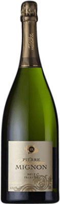 49,95 € Kostenloser Versand | Weißer Sekt Pierre Mignon Prestige Brut Große Reserve A.O.C. Champagne Frankreich Spätburgunder, Chardonnay, Pinot Meunier Flasche 75 cl