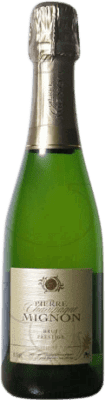 26,95 € Envio grátis | Espumante branco Pierre Mignon Prestige Brut Grande Reserva A.O.C. Champagne França Pinot Preto, Chardonnay, Pinot Meunier Meia Garrafa 37 cl