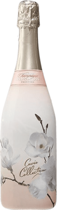 55,95 € Kostenloser Versand | Weißer Sekt Pierre Mignon Cuvée Magnolias Brut Große Reserve A.O.C. Champagne Frankreich Pinot Schwarz, Chardonnay, Pinot Meunier Flasche 75 cl