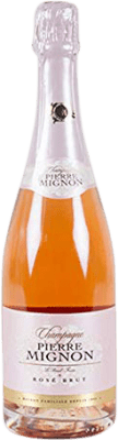 45,95 € Envio grátis | Espumante rosé Pierre Mignon Rosé Brut Grande Reserva A.O.C. Champagne França Pinot Preto, Chardonnay, Pinot Meunier Garrafa 75 cl