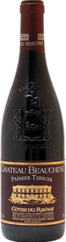 15,95 € Envoi gratuit | Vin rouge Château Beauchene Premier Terroir Crianza A.O.C. France France Syrah, Grenache, Monastrell Bouteille 75 cl
